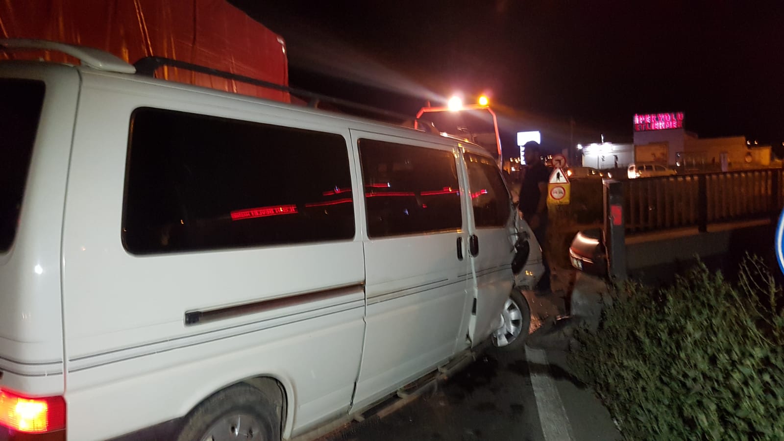 Ilgın Devlet hastanesi Karşısında Yaşanan Kazada 1 işi yaralandı.