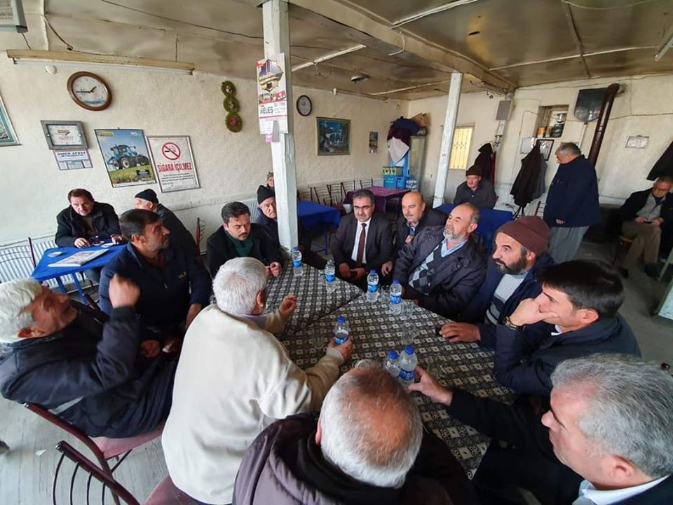 Başkan Ertaş Cuma buluşmalarına devam ediyor.