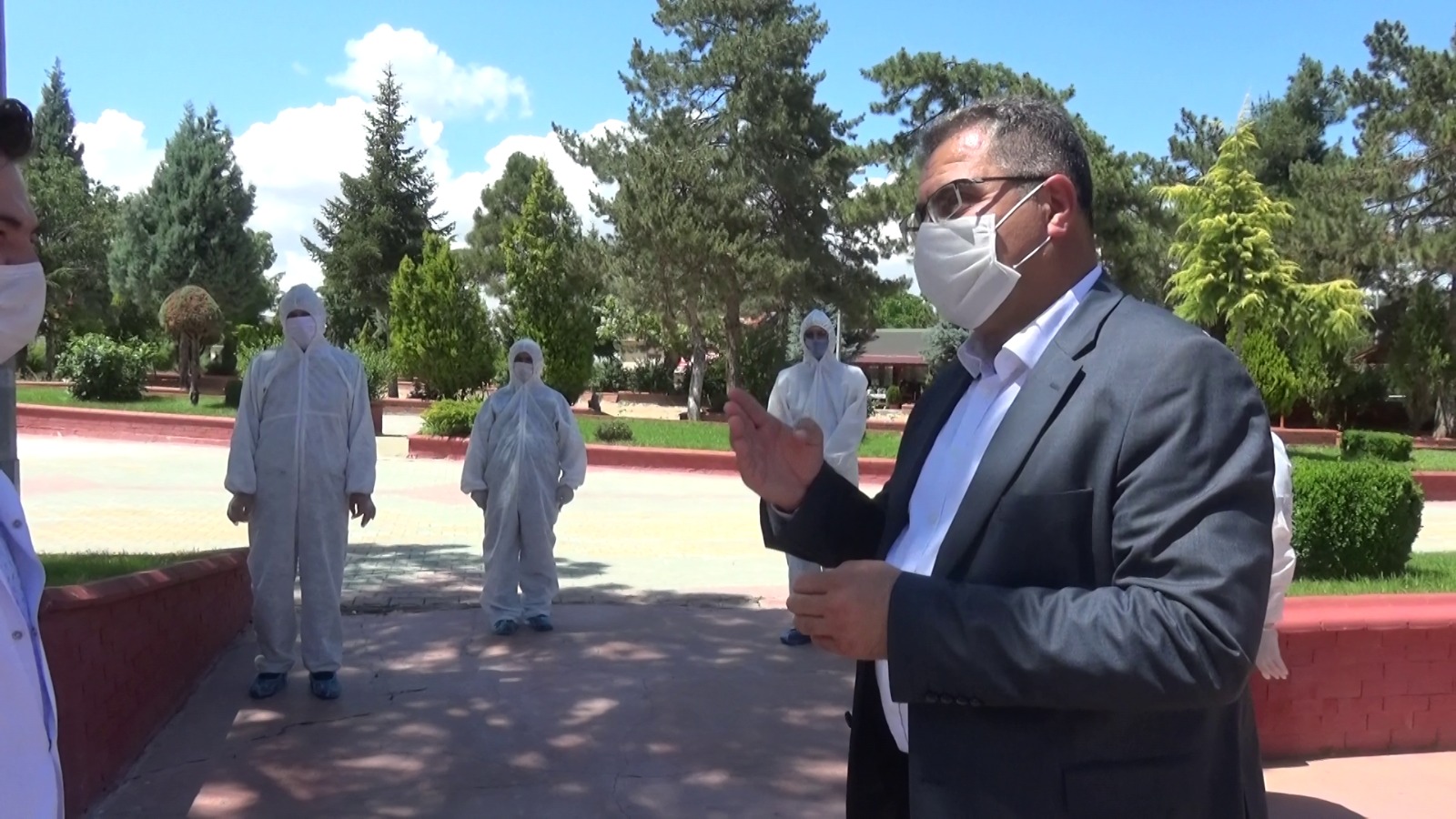 Kaplıcalarda ve Otelde Düzenli Olarak Dezenfekte Çalışmları Sürdürülüyor,,